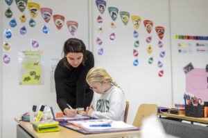 Reportage au Collège des Alpes de Pully, dans la classe en 